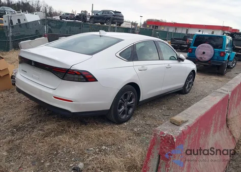 2023 Honda Accord Ex z USA, uszkodzony, nr VIN 1HGCY1F37PA031538